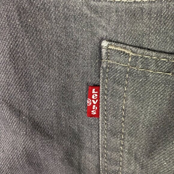 Levi's 569 Loose Straight Fit Jeans Men's 42 x 30 Measures 45 x 29 Gray - Picture 5 of 13